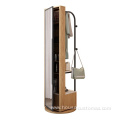 Full-length Mirror Standing Storage Cabinet Frame Rack